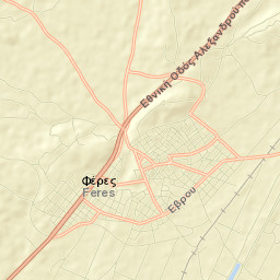 Féres Street Map