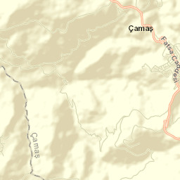 Çamaş Street Map