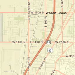 1190-1218 South 300 West, Bountiful, UT Street Map