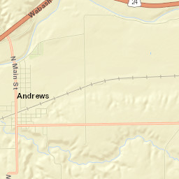 Andrews Street Map