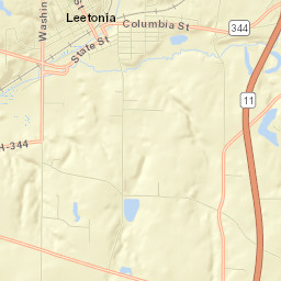 Leetonia Street Map