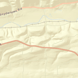 Northumberland County Street Map