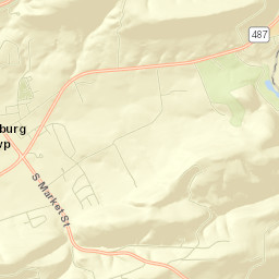 Elysburg Street Map