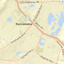 Succasunna Street Map