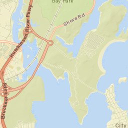 City Island Street Map