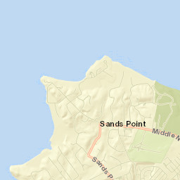 Sands Point Street Map
