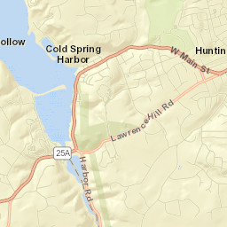 Laurel Hollow Street Map
