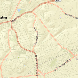 Huntington Station Street Map