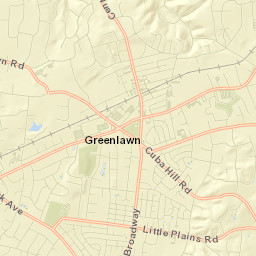 Greenlawn Street Map