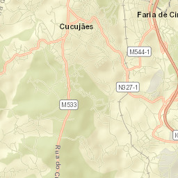 Cucujães Street Map