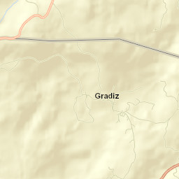 Gradiz Street Map