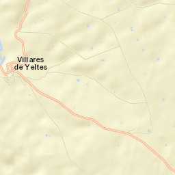 Villares de Yeltes Street Map