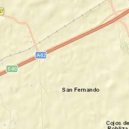 Robliza de Cojos Street Map