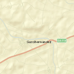Garcihernández Street Map
