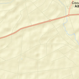 Coca de Alba Street Map