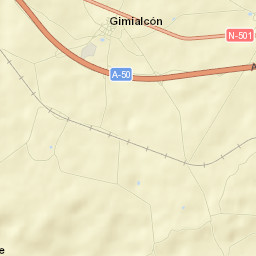 Gimialcón Street Map