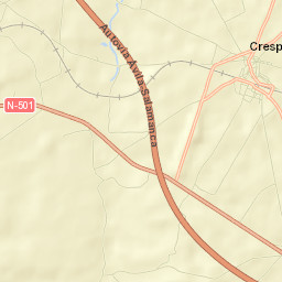 Crespos Street Map
