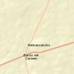 Hernansancho Street Map