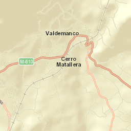 Valdemanco Street Map