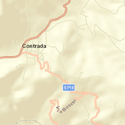 Contrada Street Map