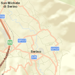 Serino Street Map