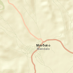 Mándalo Street Map