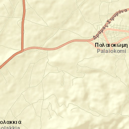 Palaiokómi Street Map
