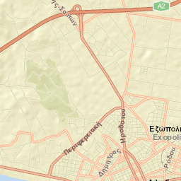 Alexandroupoli Street Map