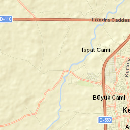 Keşan Street Map