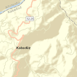 Kabadüz Street Map