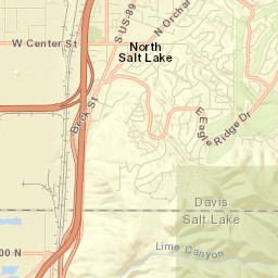 650 Woodbriar Way North Salt Lake Street Map