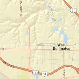 609 Park Pl West Burlington IA 52655 Street Map