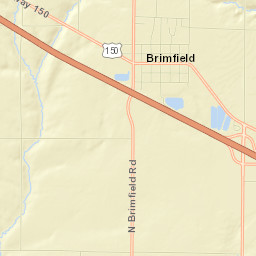 11104 N Brimfield Rd Brimfield IL Street Map