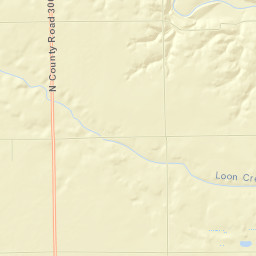 Huntington County Street Map