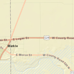Markle Street Map