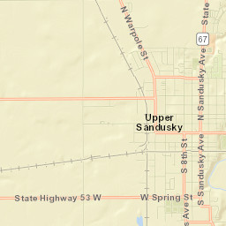 Wyandot County Street Map