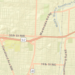 Stark County Street Map