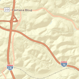 Big Beaver Street Map