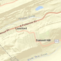 Summit Hill Street Map