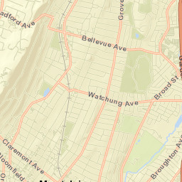 Montclair Street Map