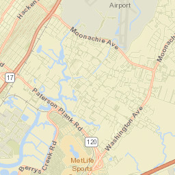 Wood-Ridge Street Map