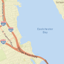 Throgs Neck Street Map