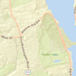 Baxter Estates Street Map