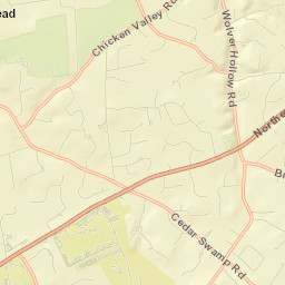 Upper Brookville Street Map