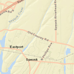 Remsenburg-Speonk Street Map