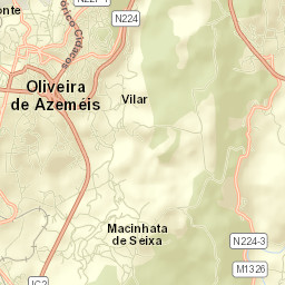 Oliveira de Azemeis Street Map