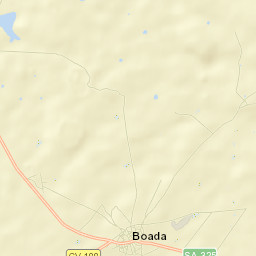 Boada Street Map