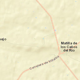 Matilla de los Caños del Río Street Map