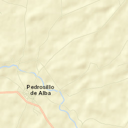 Pedrosillo de Alba Street Map