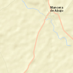Mancera de Abajo Street Map